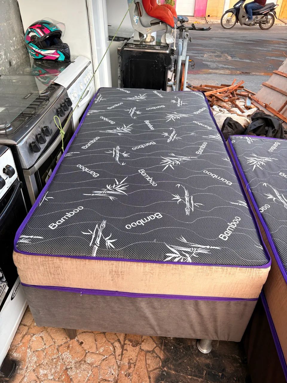 Cama Box de Casal - Nova - Foto 5