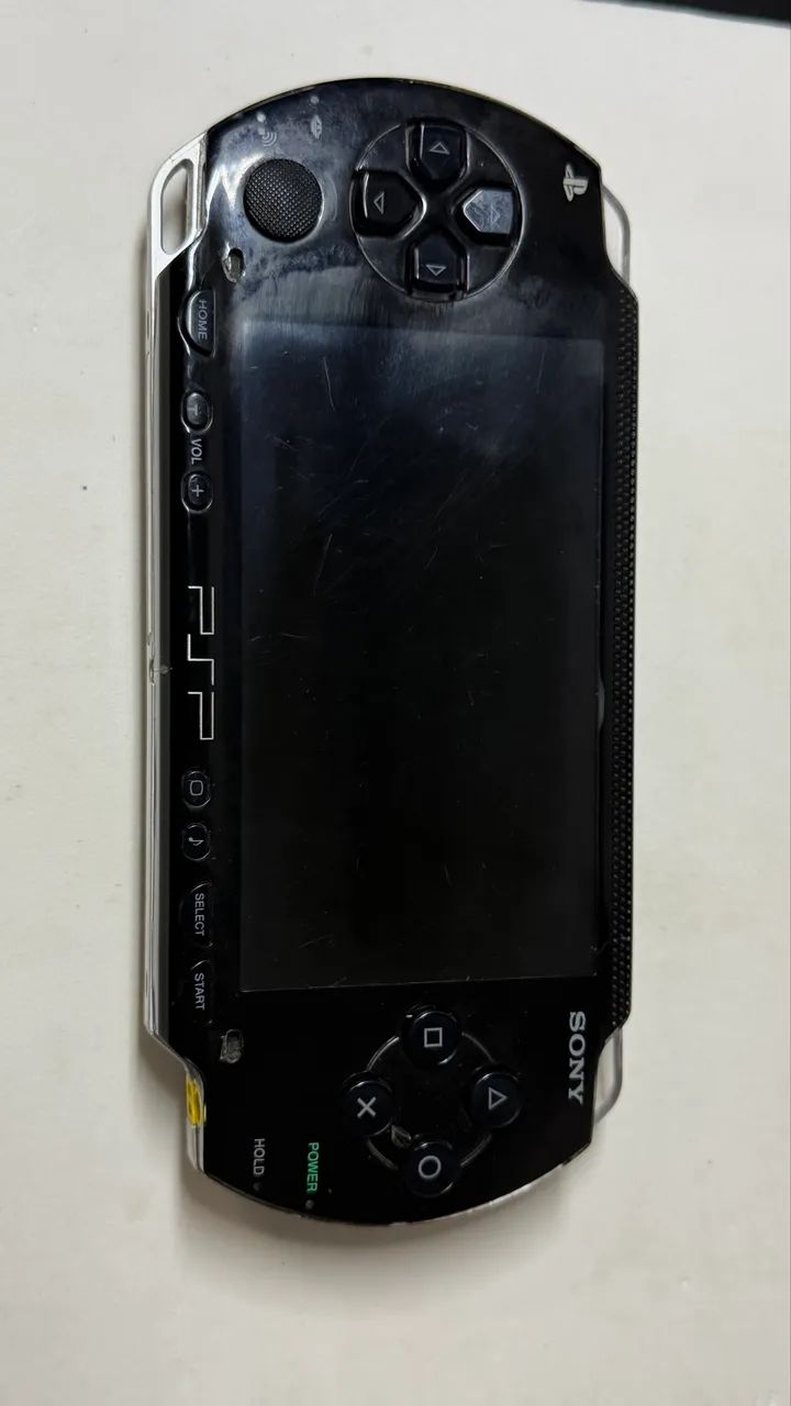 PSP Sony Fat Impecável Desbloqueado + Case - Consoles de Vídeo
