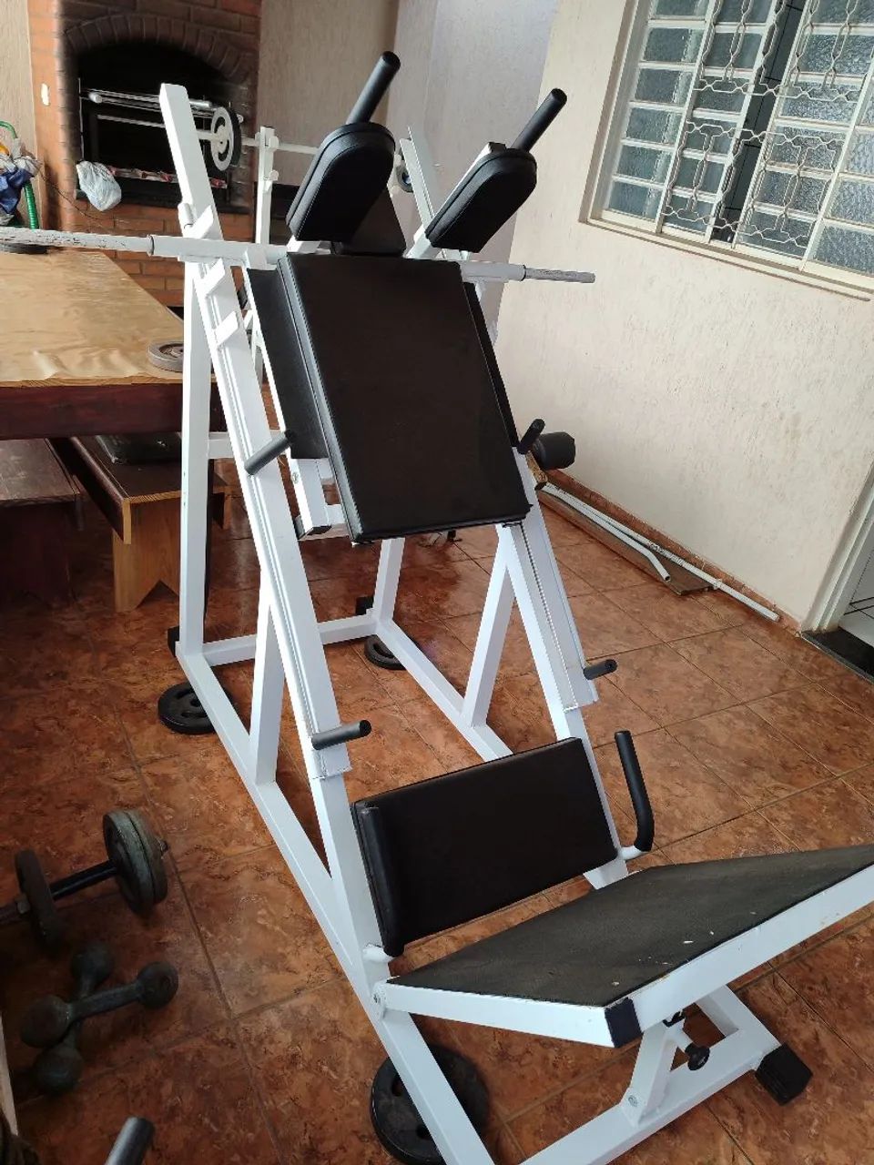 Leg Press 45 conjugado com Hack agachamento