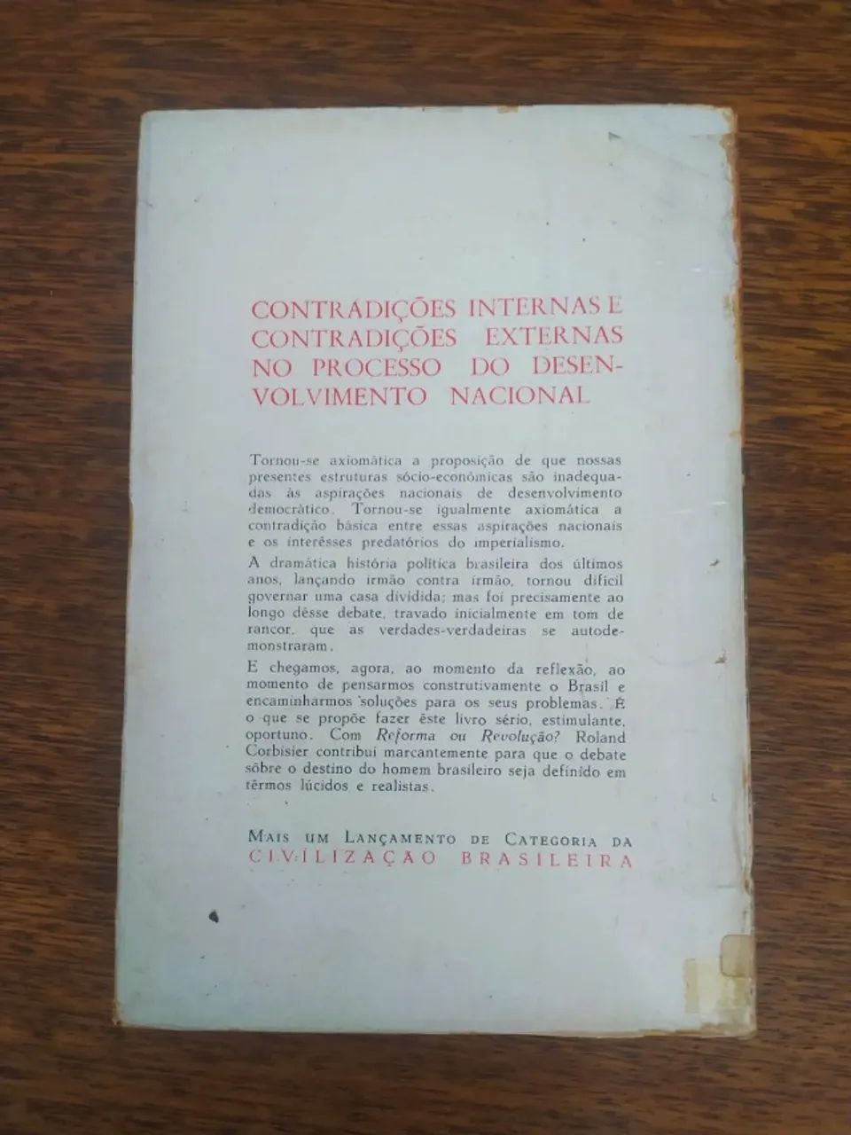 Reforma ou Revolução de Roland Corbsier - Foto 2