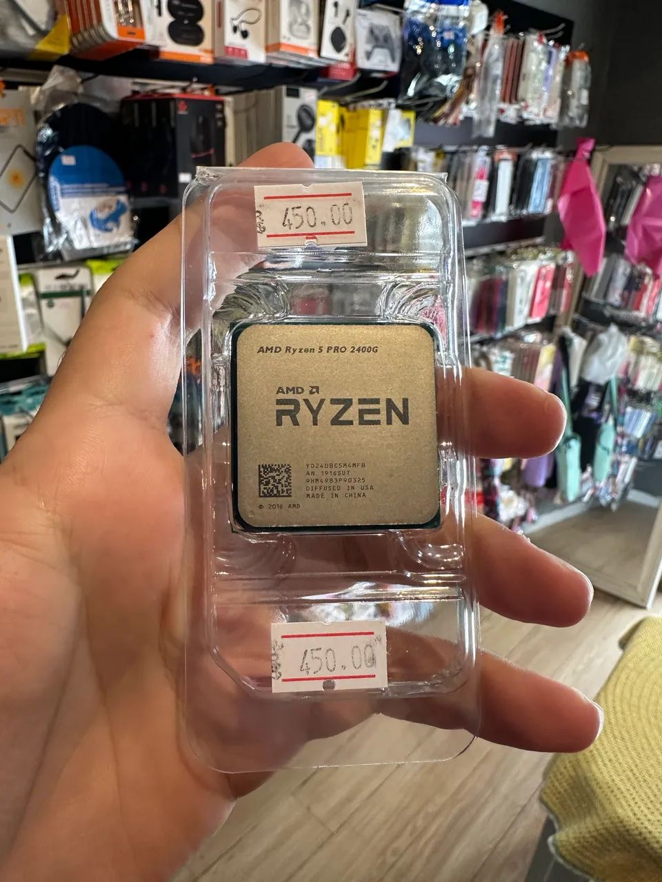 PROCESSADOR AMD RYZEN 5 PRO 2400G AM4