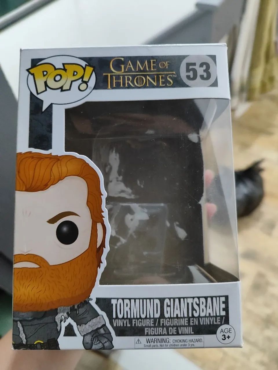 Caixa de funko tormund game of thrones