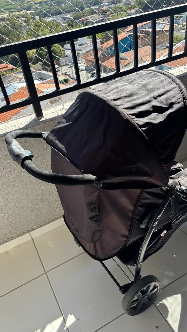 Carrinho e bebê conforto galzerano - Foto 3