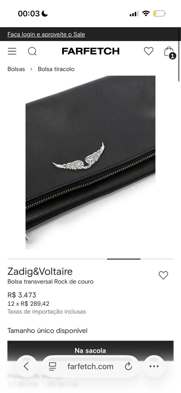bolsa zadig voltaire original  - Foto 2