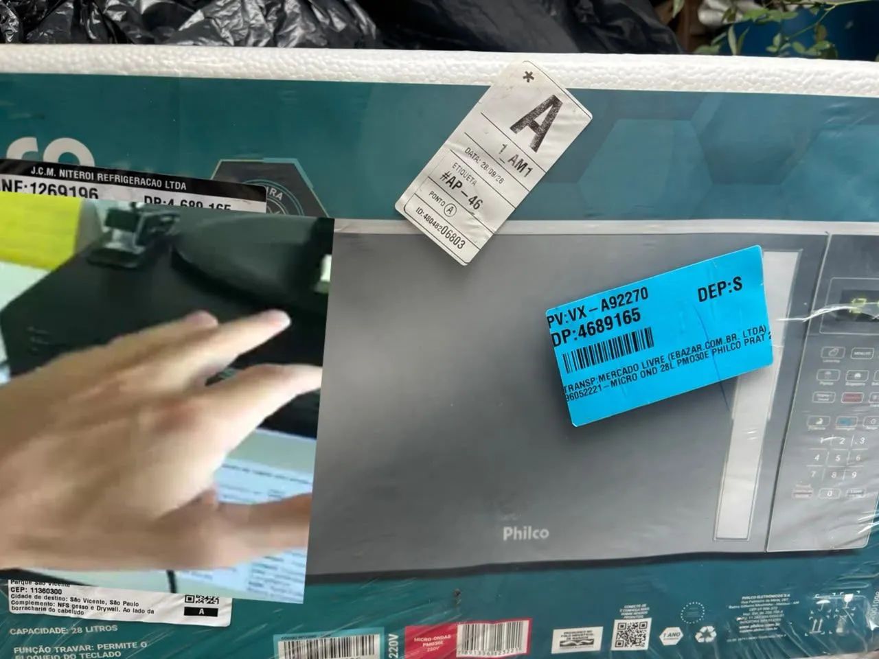 Microondas novo  - Foto 2