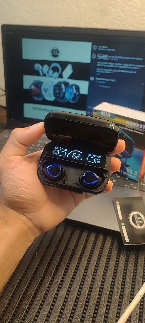 Fone bluetooth M10 TWS  - Foto 2