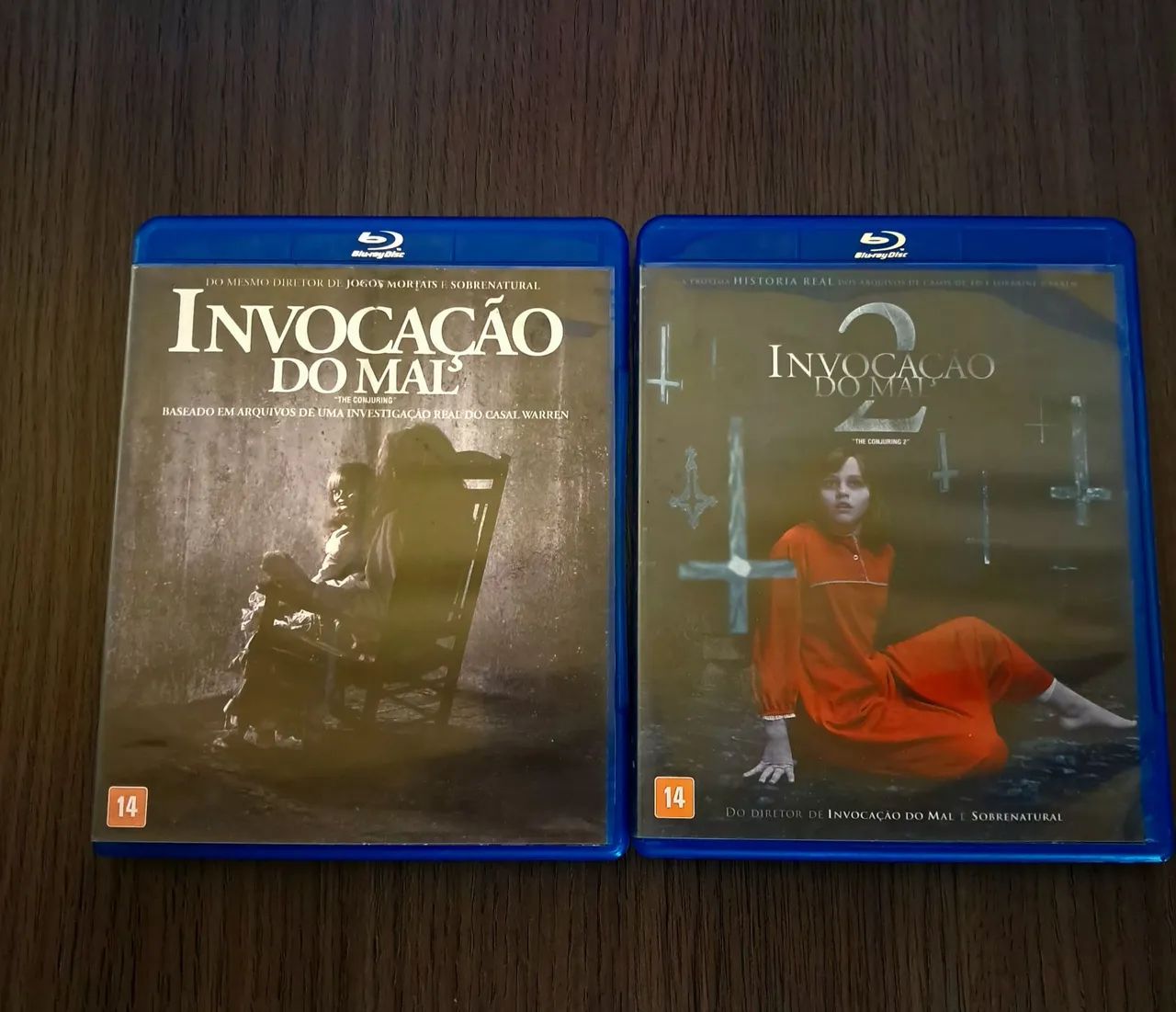 Blu-ray Invocação do mal 1e2
