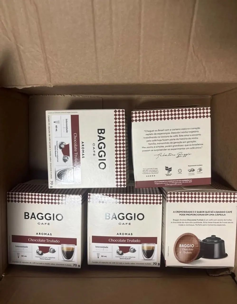 50 cápsulas Baggio dolce gusto aroma chocolate - Foto 3