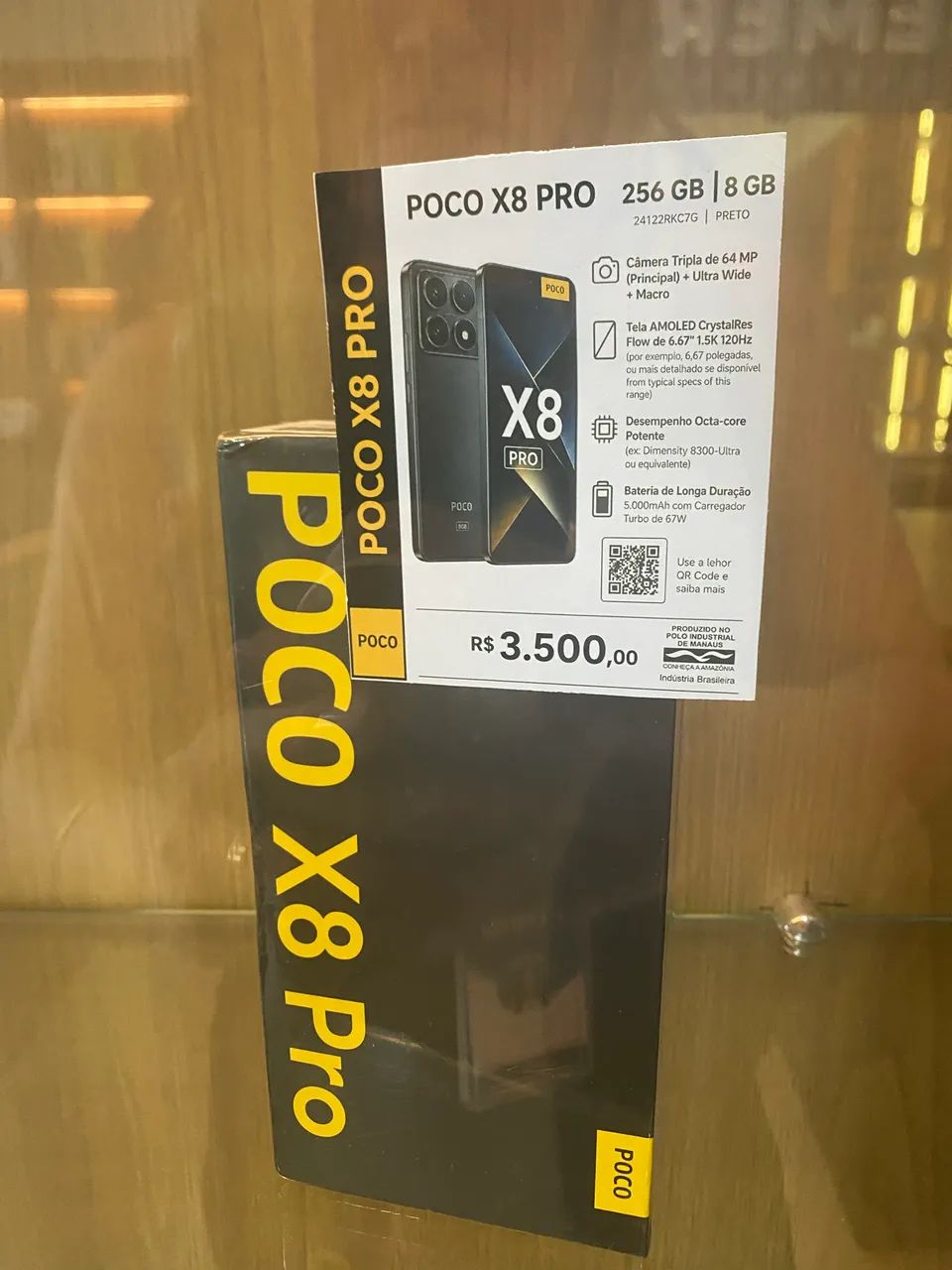 Vendo poco x8 pro lacrado - Foto 2