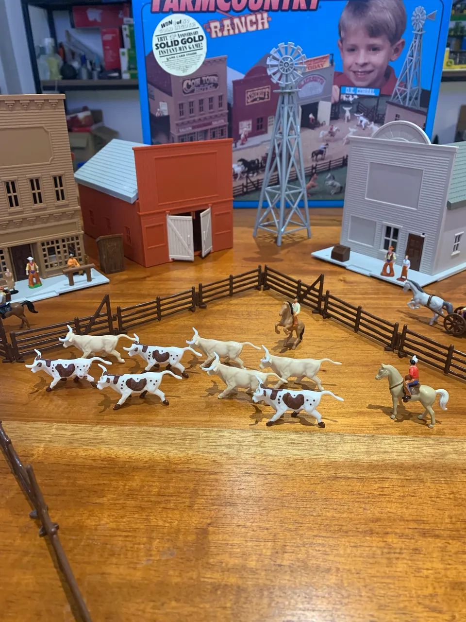 Farm Country Cow Town Set 1/64 - Foto 2