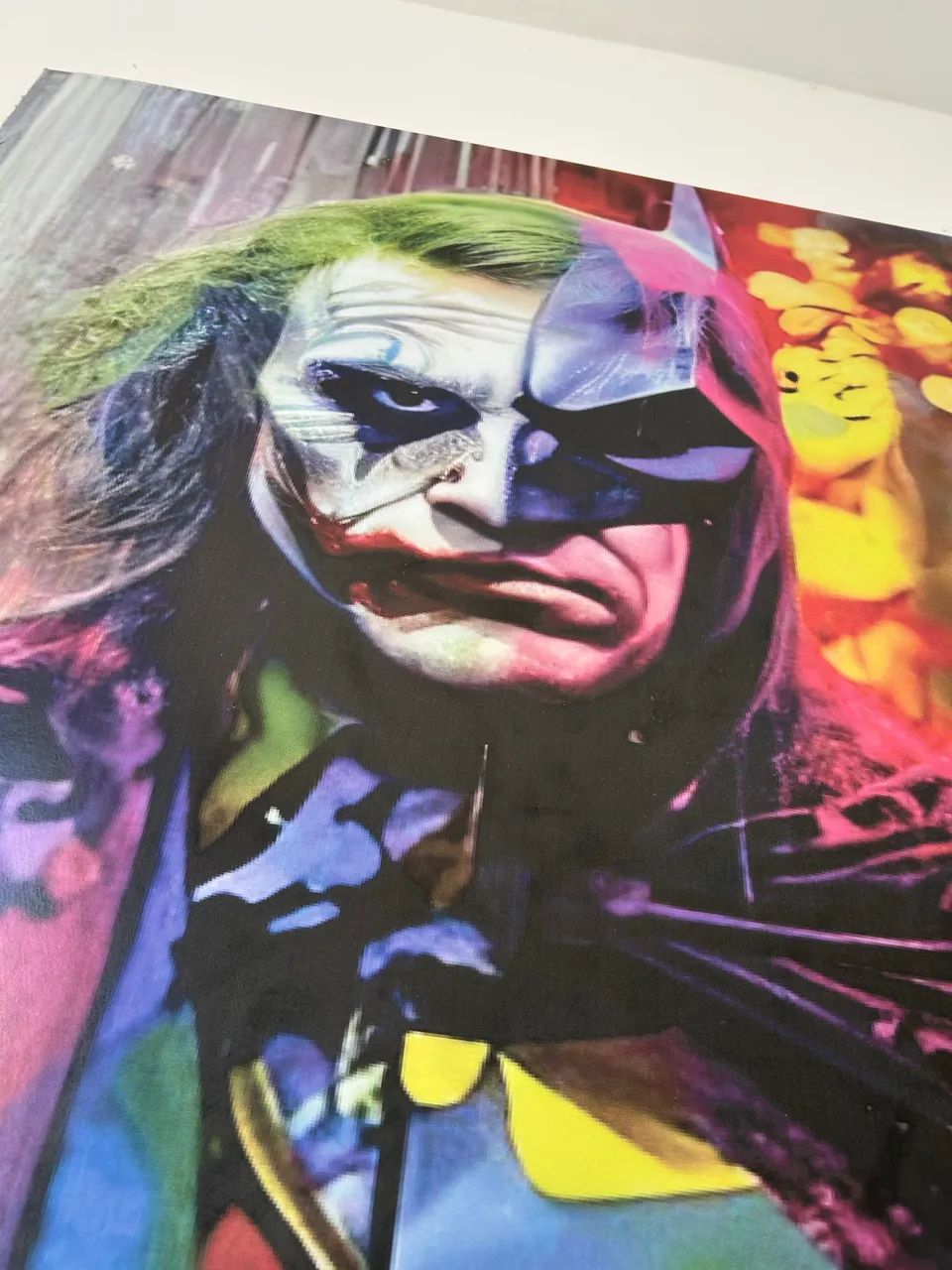 Quadro decorativo Batman/coringa  - Foto 2