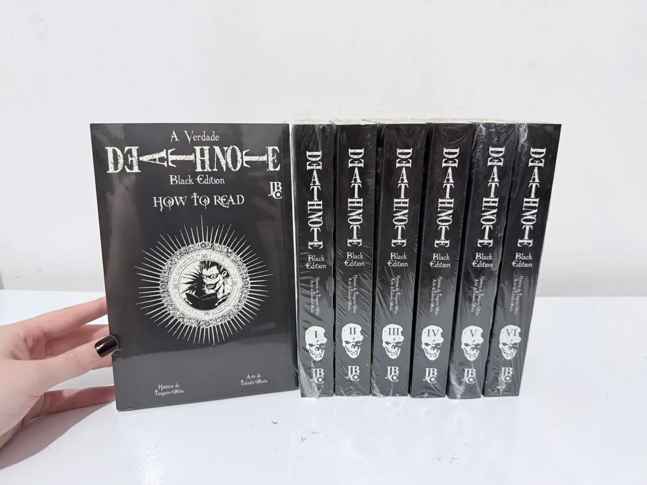 DEATH NOTE BLACK EDITION (COMPLETO + GUIDE) - Livros e revistas