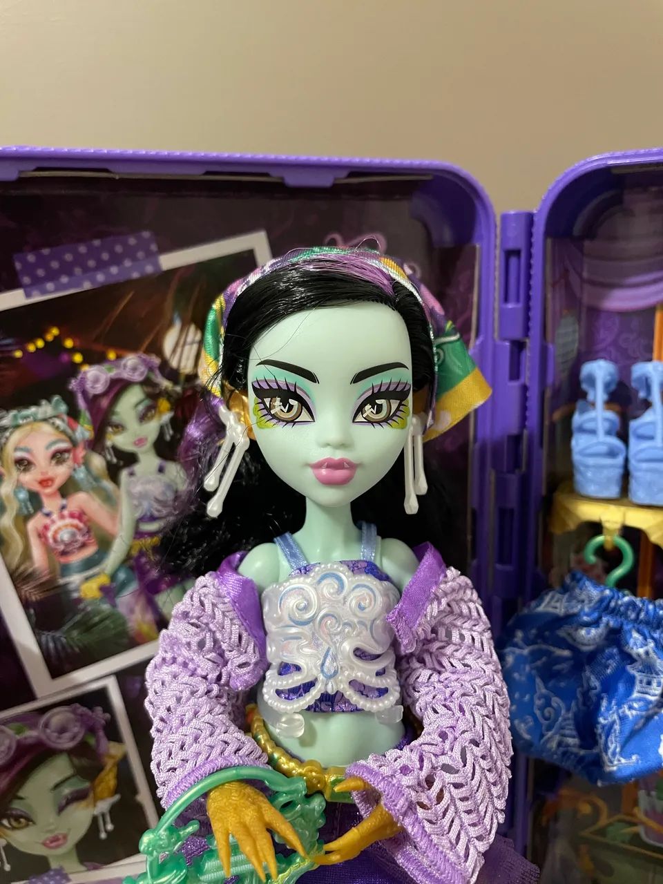 Boneca Monster High Skulltimate Secrets Gore-Geous Oasis Jinafire - Foto 2