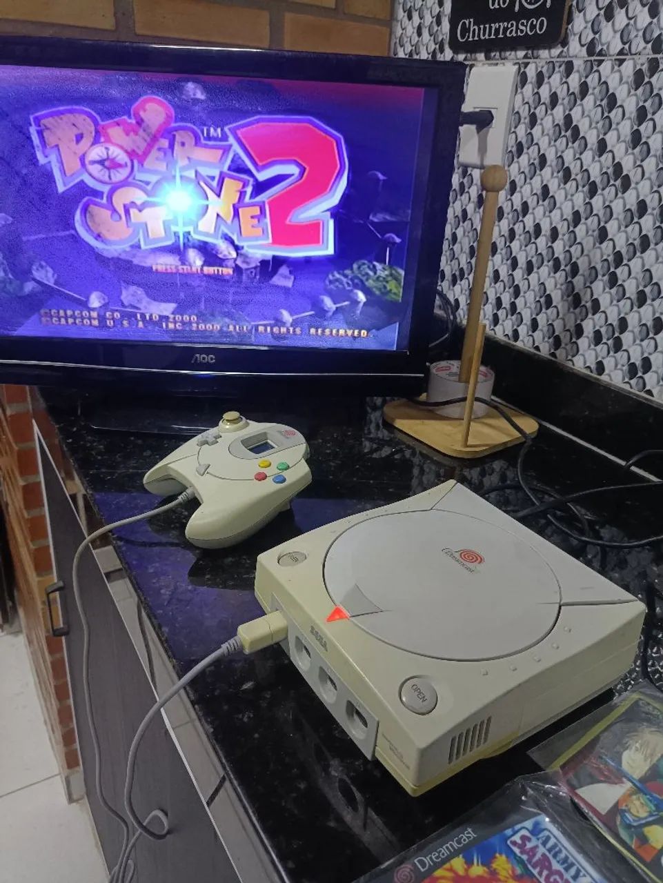 Dreamcast funcionando 