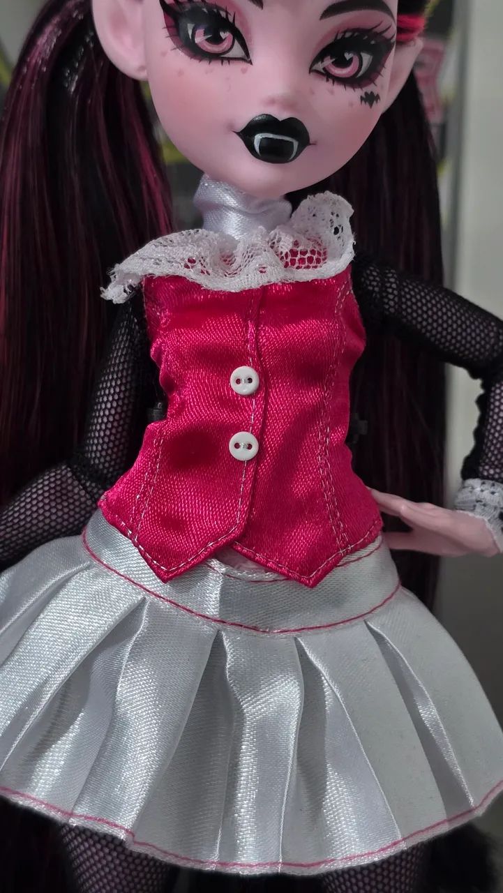 Boneca monster high draculaura custom - Foto 3