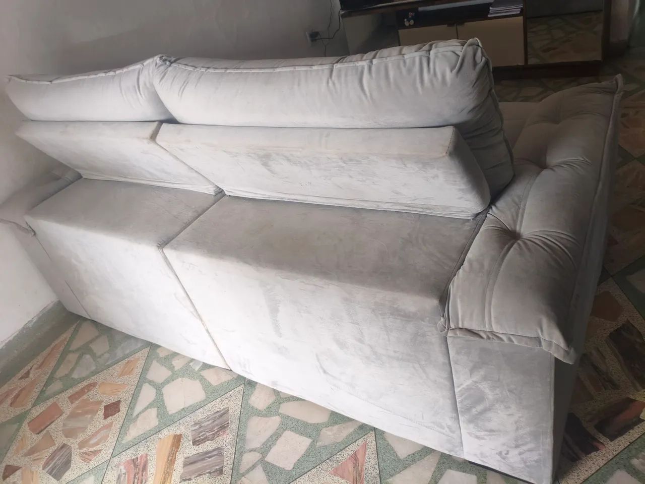 Sofá reclinável 2 lugares  - Foto 4