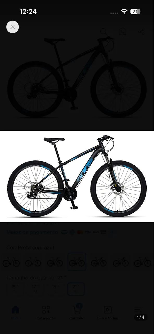Bike seminova 