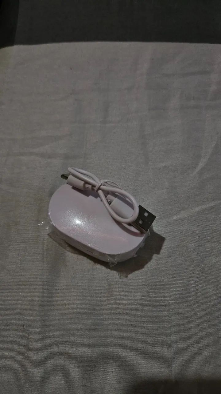Fone Bluetooth branco 