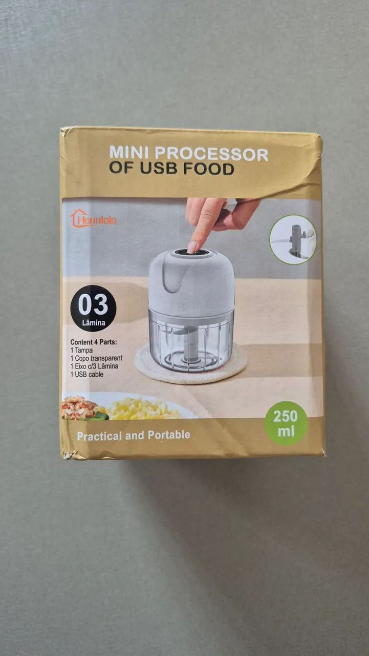 Mini processador elétrico  - Foto 4