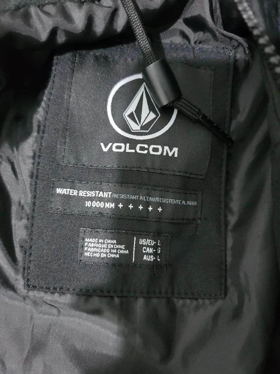 Jaqueta Pesada Volcom preta tam G - Foto 4