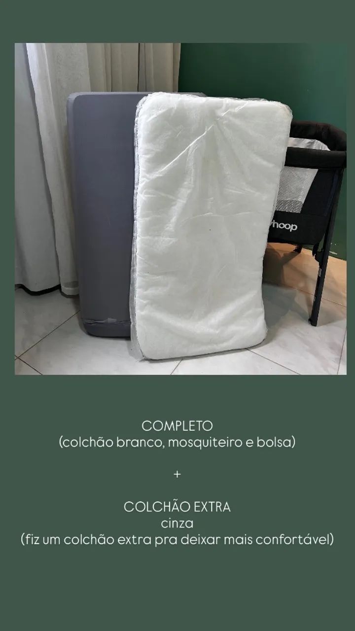 BERÇO PORTÁTIL PARA BEBÊ  - Foto 2