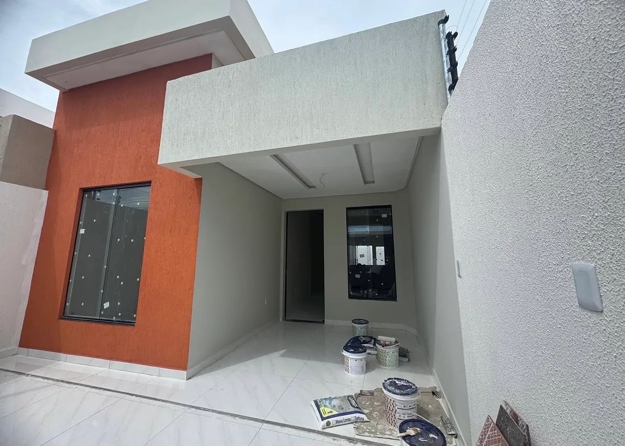 Casa com fachada moderna 