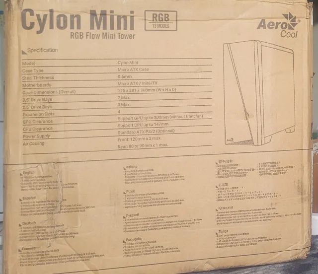 Gabinete Gamer Aerocool Mini Cylon - Foto 4