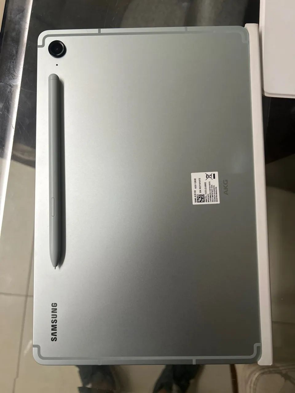 Tablet Samsung Tab S9 FE 128GB pouco usado com - Foto 2