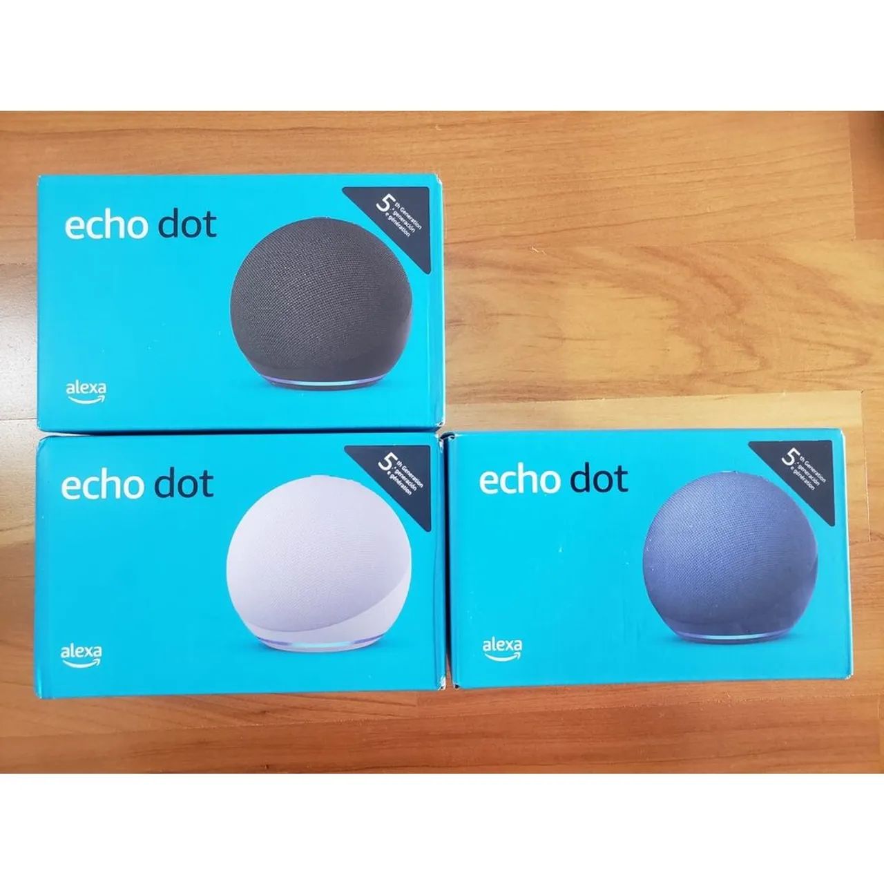 Echo Dot 5 Alexa lacrada pronta para Alexa plus