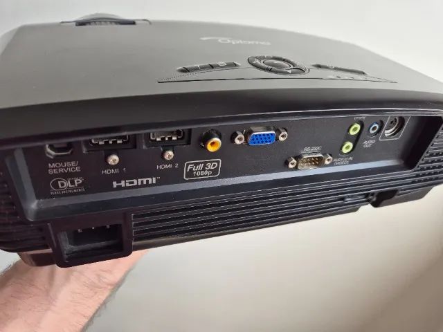 Projetor Optoma FullHD 3D (Ótimo estado) - Foto 3