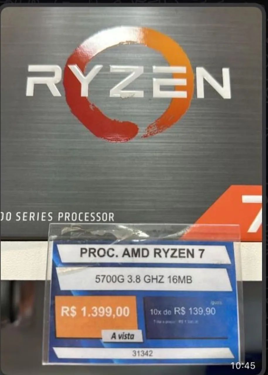 Pc gamer Ryzen 7 5700g