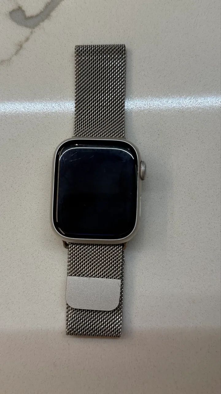 ? VENDO APPLE WATCH SERIES 7 - 41 MM - PRATA - Foto 4