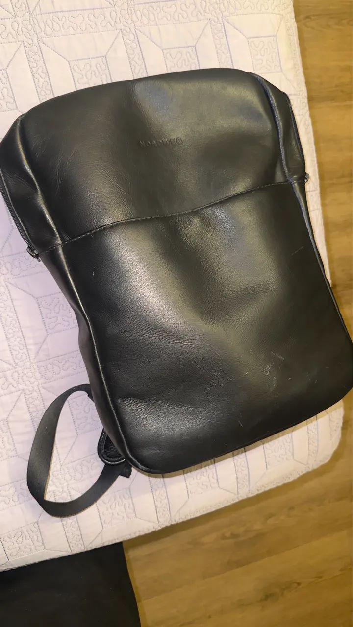 Mochila couro - nordweg - Foto 5