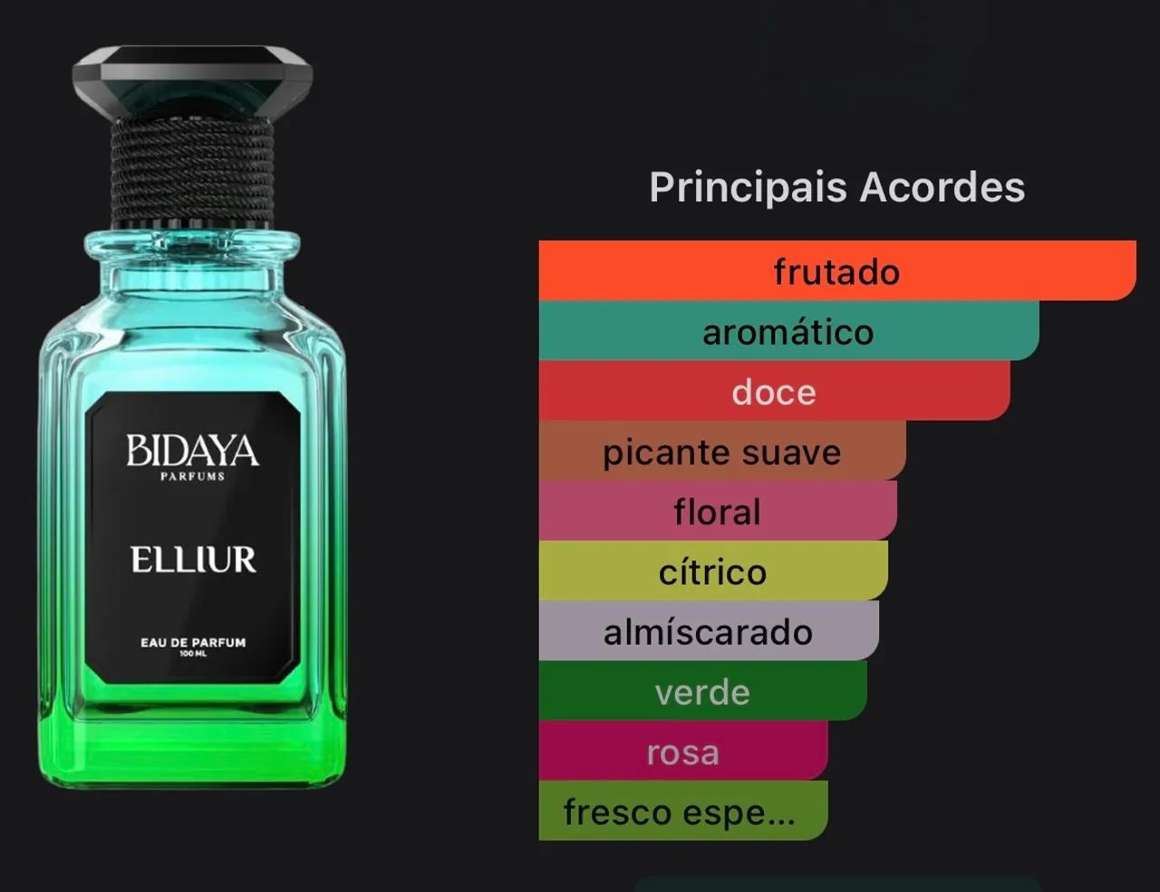 Perfume Elliur - Bidaya (LACRADO) - Foto 2