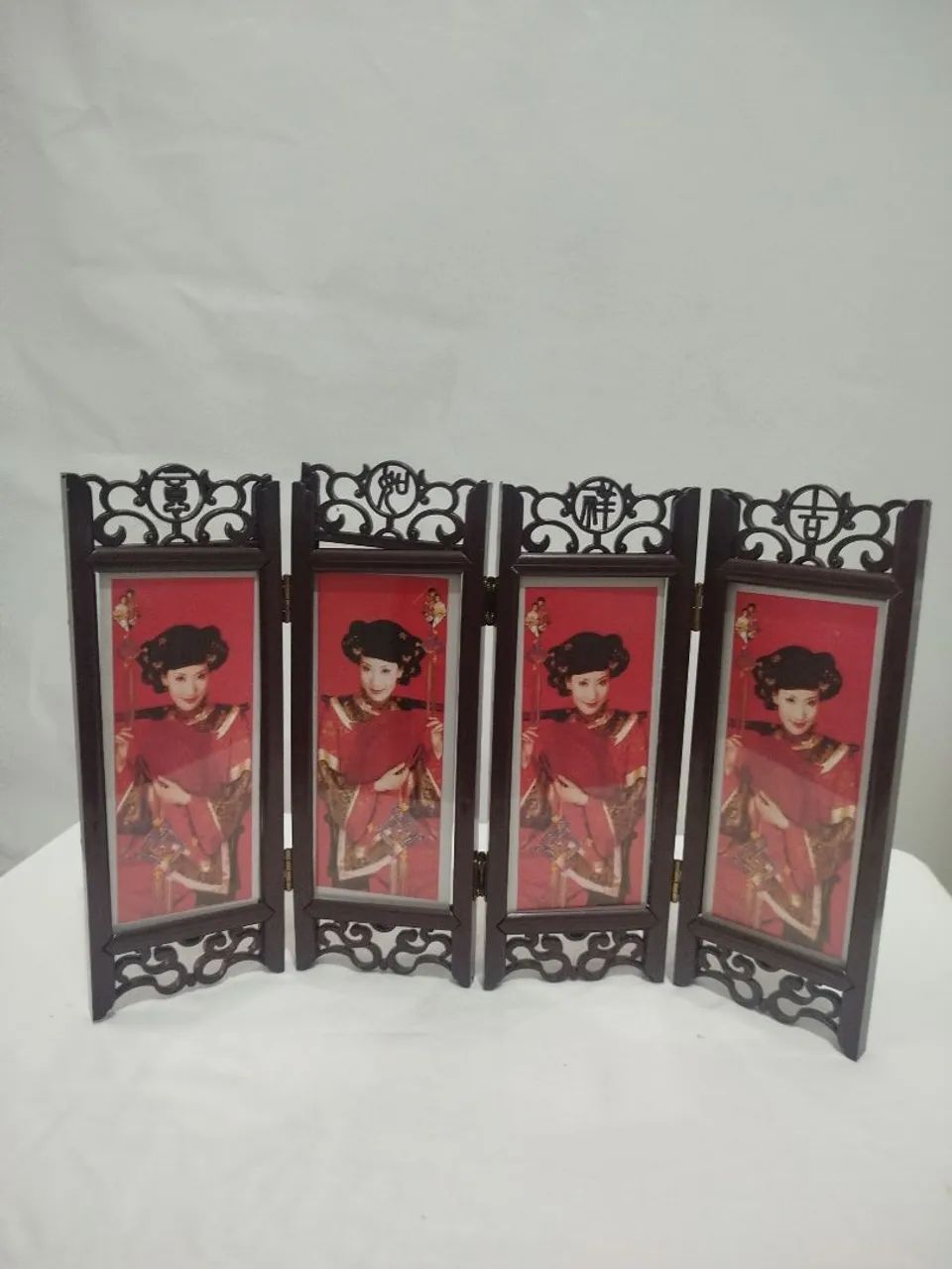 biombo de mesa, oriental. - Foto 3