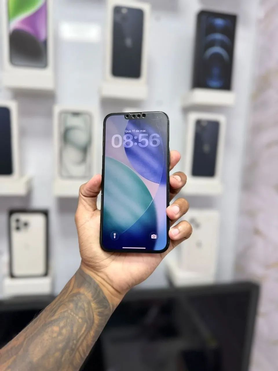 IPHONE 14 128GB PRETO<br>R$ 2.599,00 - Foto 4