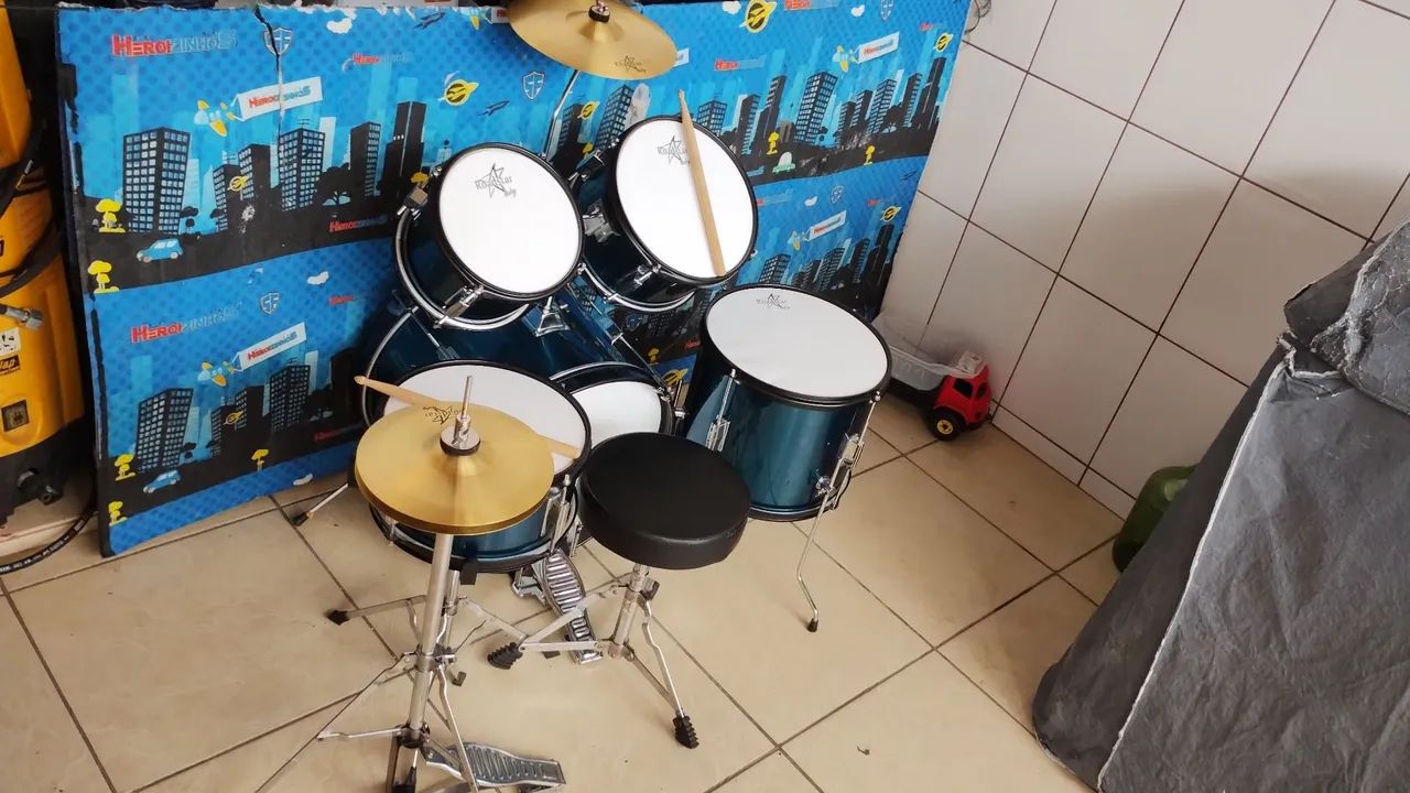 Bateria Roadstar junior - Foto 2