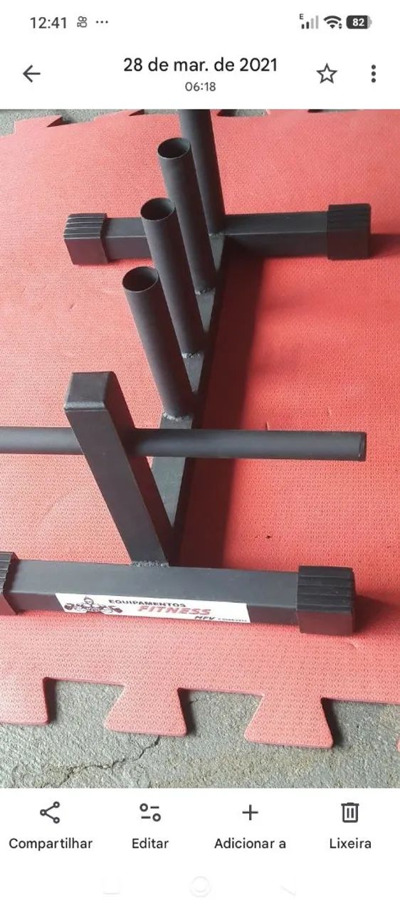 Anilheiro + guarda barras p/200kg - Foto 3