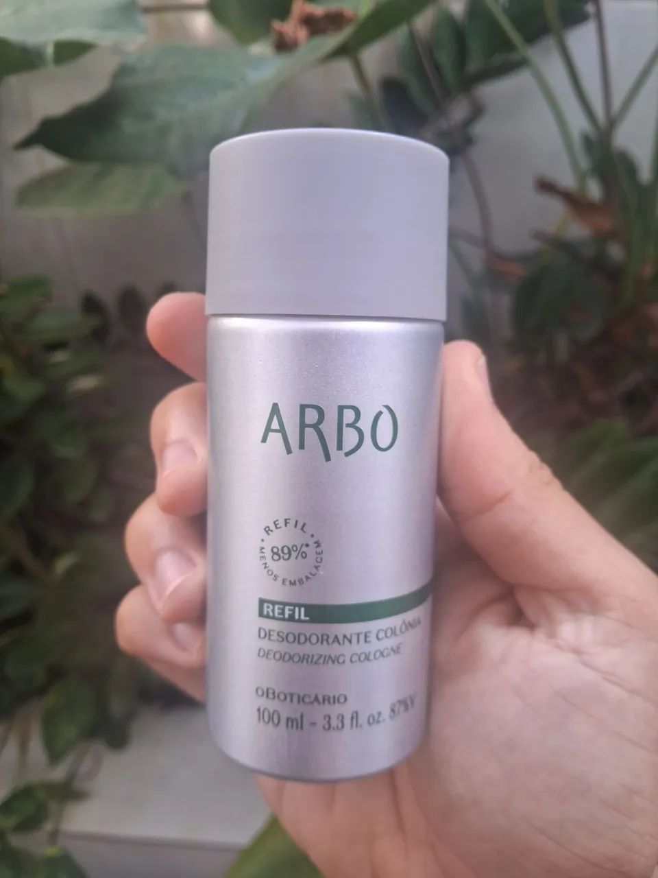 Refil perfume Arbo tradicional o Boticário 