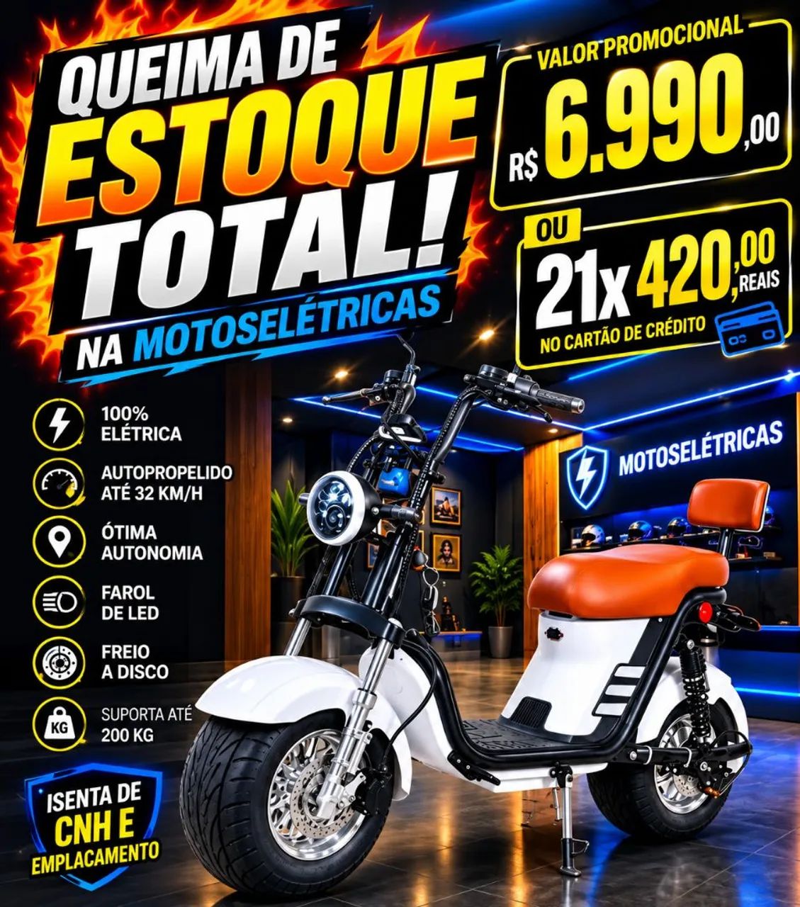 Motos elétricas 