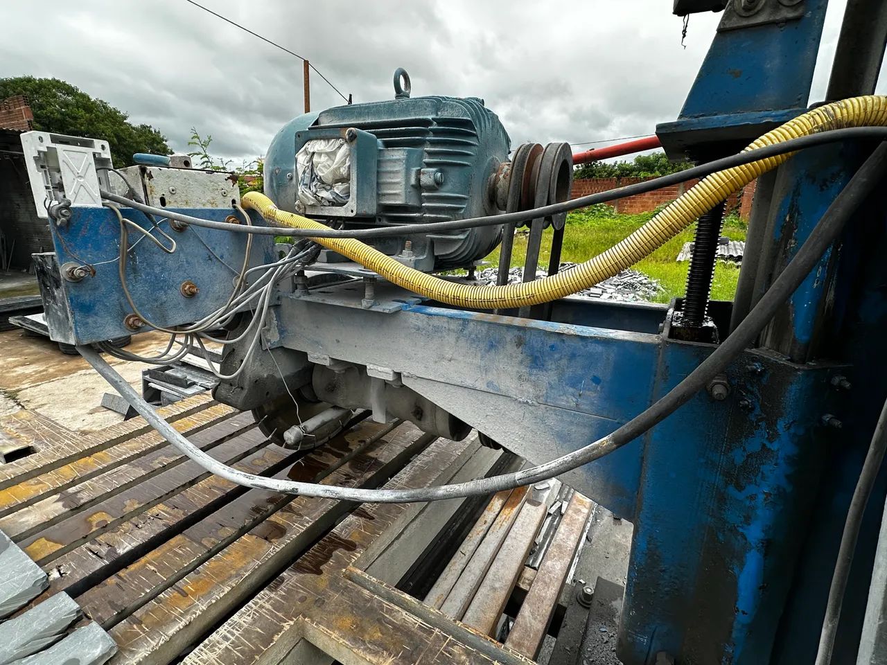 Máquina serra granito e mármore  - Foto 4