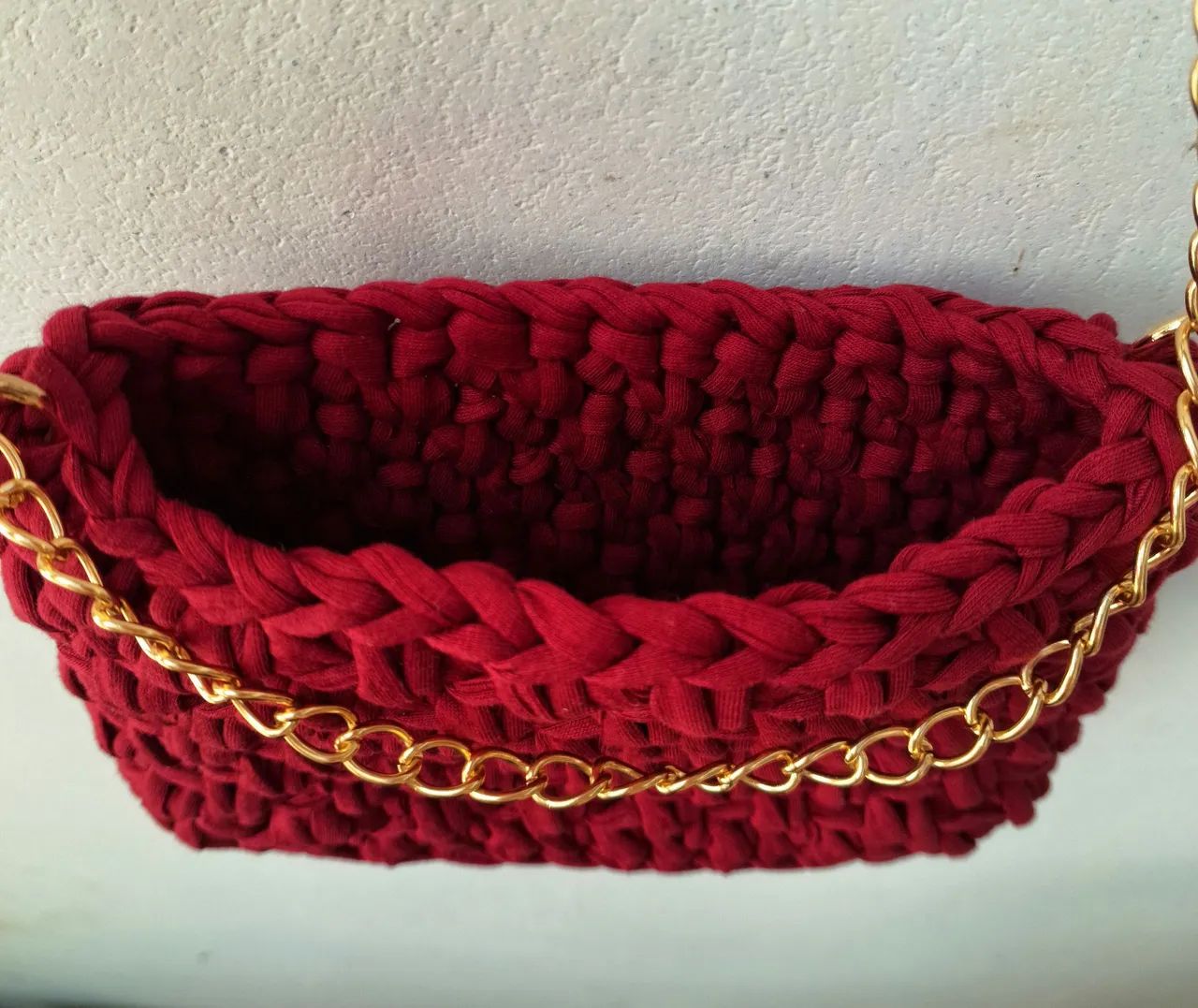 Bolsa crochê pequena - Foto 4