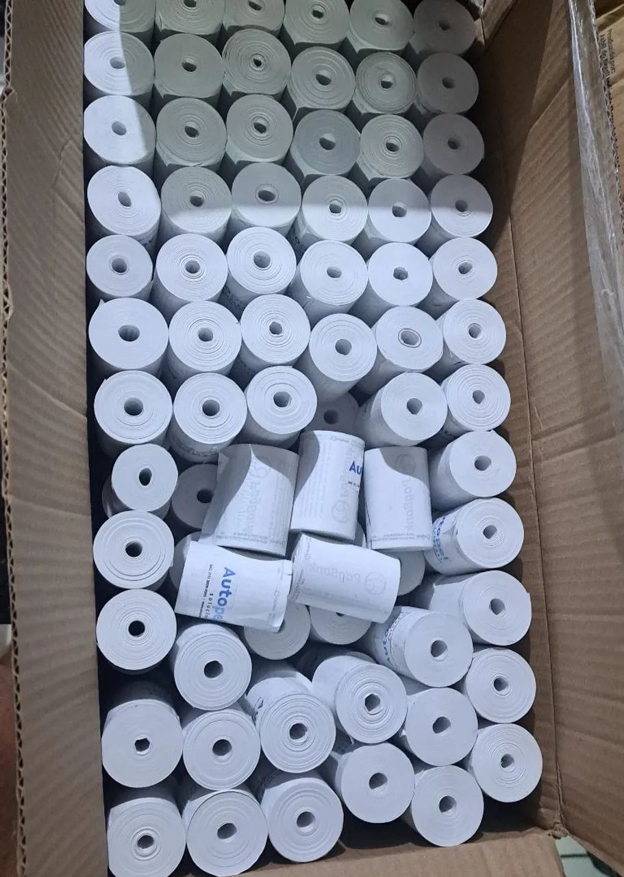 500 BOBINAS PRA MÁQUINAS DE CARTÃO  - Foto 2