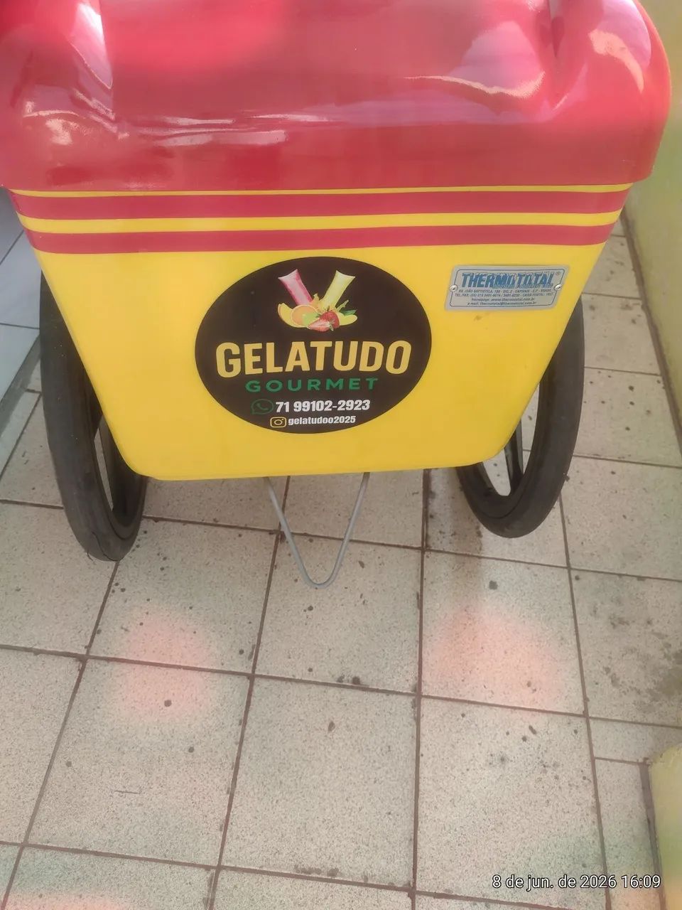 Carrinho de picolé  - Foto 2