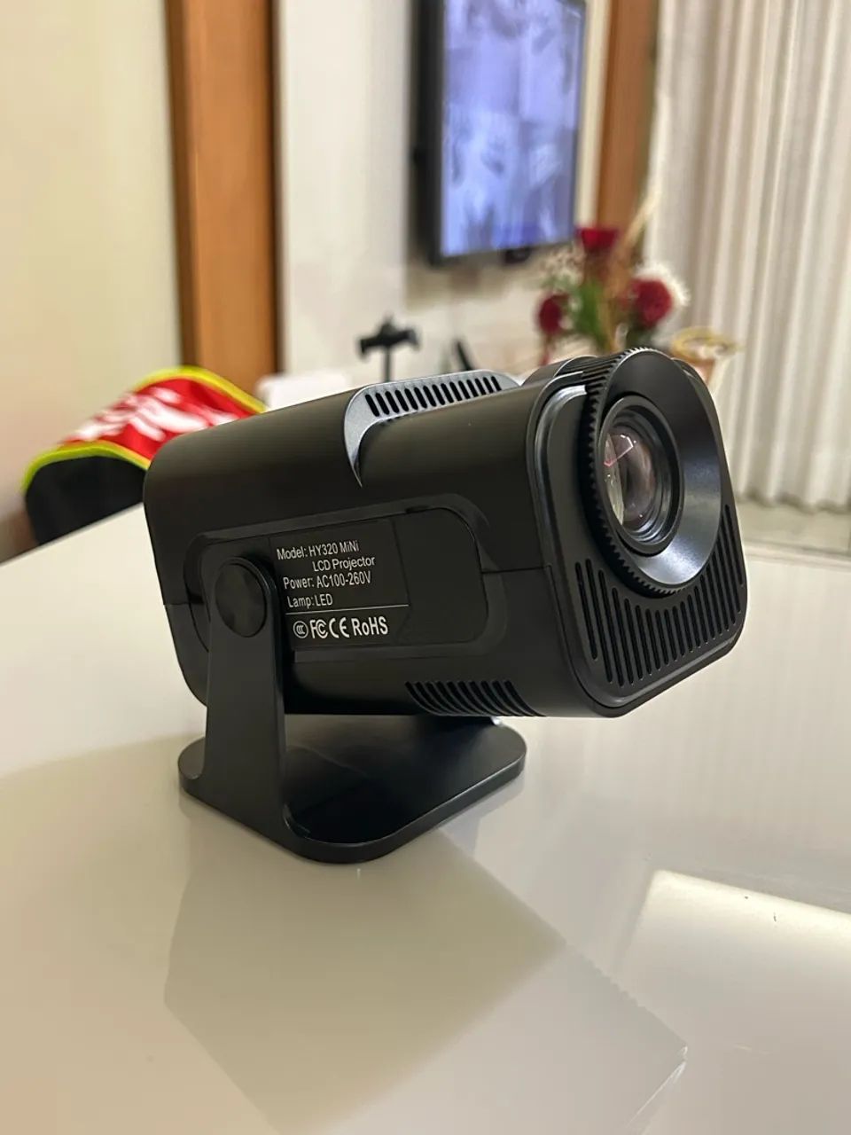 PROJETOR HY320 SMART 4K COMPLETO
