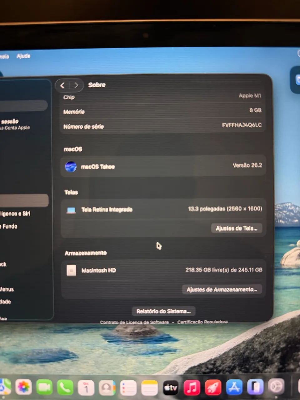 REPASSE MACBOOK M1 GOLD 256GB - Foto 4