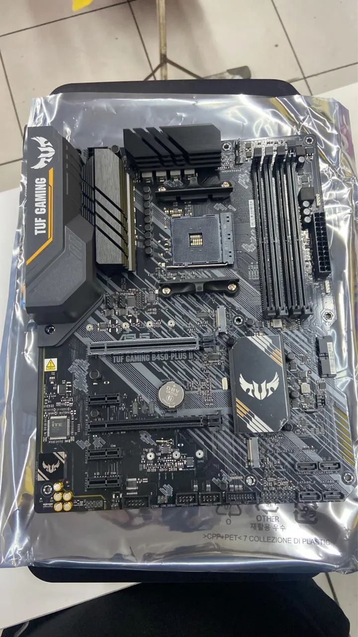 Placa mãe B450 Magic Plus II + Processador Ryzen 5 3600 - Foto 2