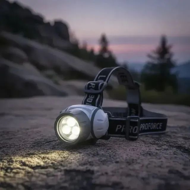 Lanterna De Cabeça Proforce 3 Led Headlight novo - Foto 3