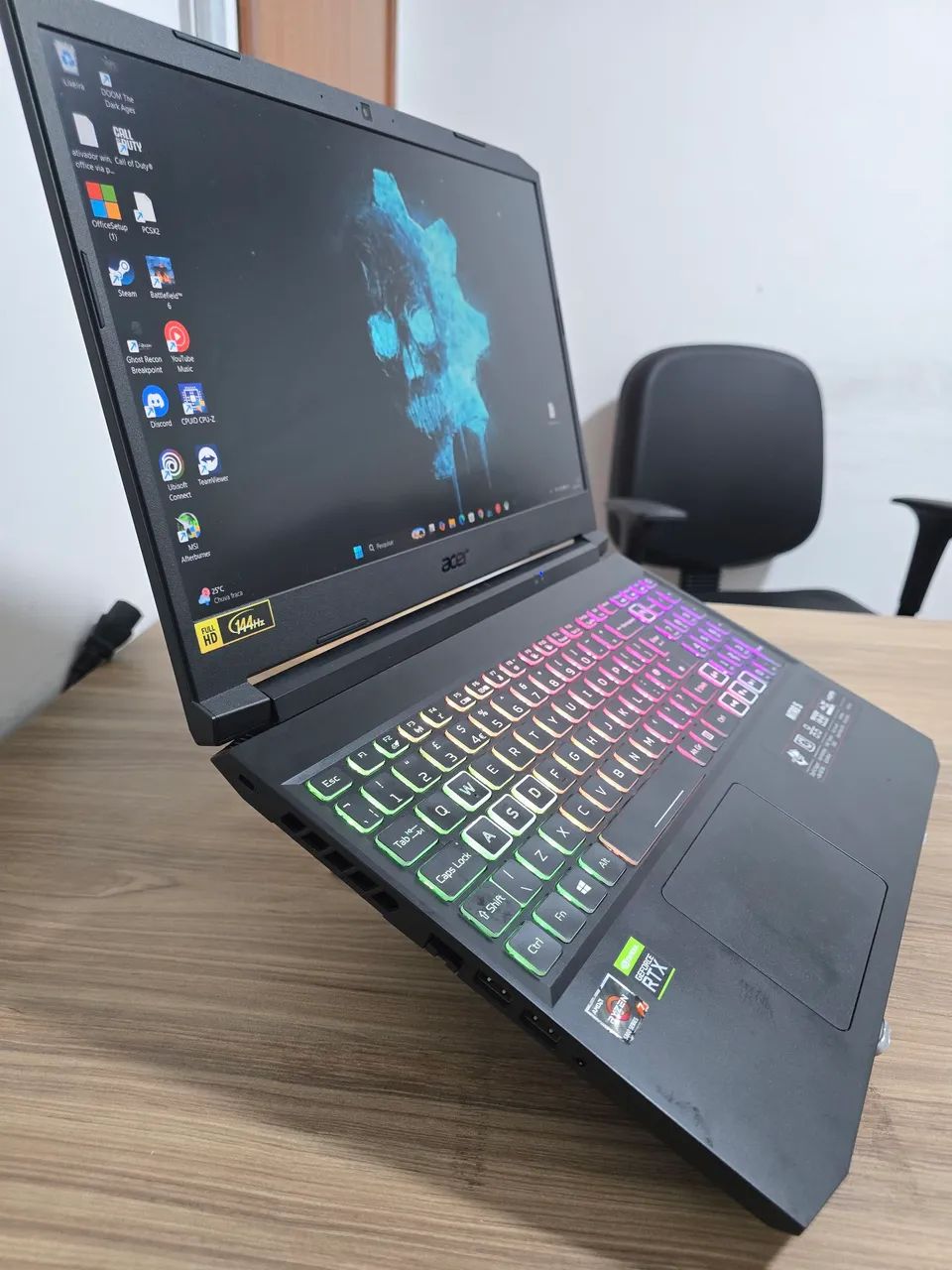Notebook gamer acer nitro 5 Rtx 3070 - Foto 3