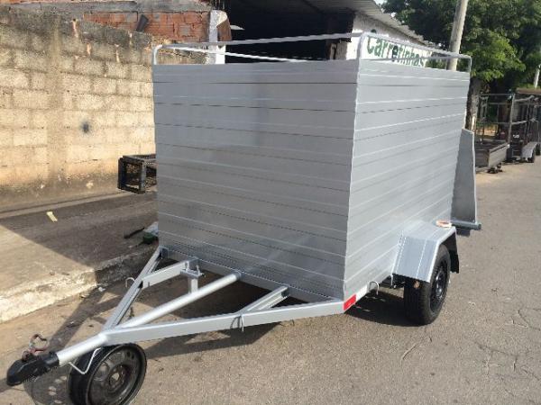 Carretinha baú para 1680 litros - Foto 3